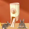 1 Set Rabbit Food Feeder Convenient Large Capacity Small Pet Food Feeding Dispenser Small Animals Supplies