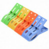 8Pcs/Set Clothespins Powerful Portable Plastic Food Bag Sealing Clips for Bathroom