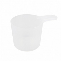 200g Pet Food Shovel Transparent Feeding Scoop Multifunctional Cat Dog Food Measuring Spoon