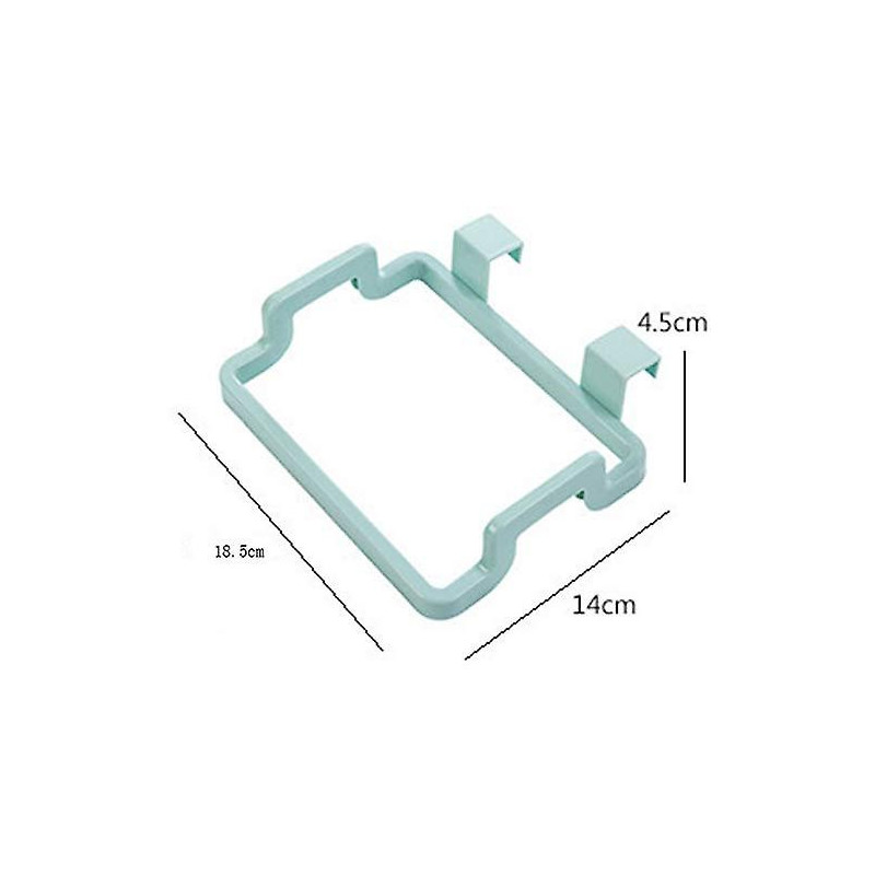 4pcs Portable Trash Bag Holder, Kitchen Door Back Type Portable Garbage Bag Holder Household Cabinet Door Behind [...]