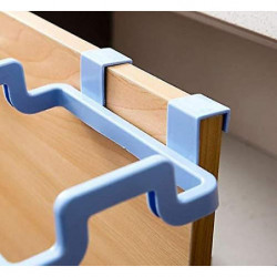 4pcs Portable Trash Bag Holder, Kitchen Door Back Type Portable Garbage Bag Holder Household Cabinet Door Behind [...]
