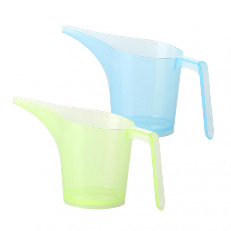 2pcs Cup Measuring Funnel Pitcher Candy Color with Scale Daily Kitchen Ware Supplies (Random Color)
