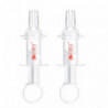 2pcs Baby Medicines Feeder Measuring Cup Milk and Water Feeding Tool