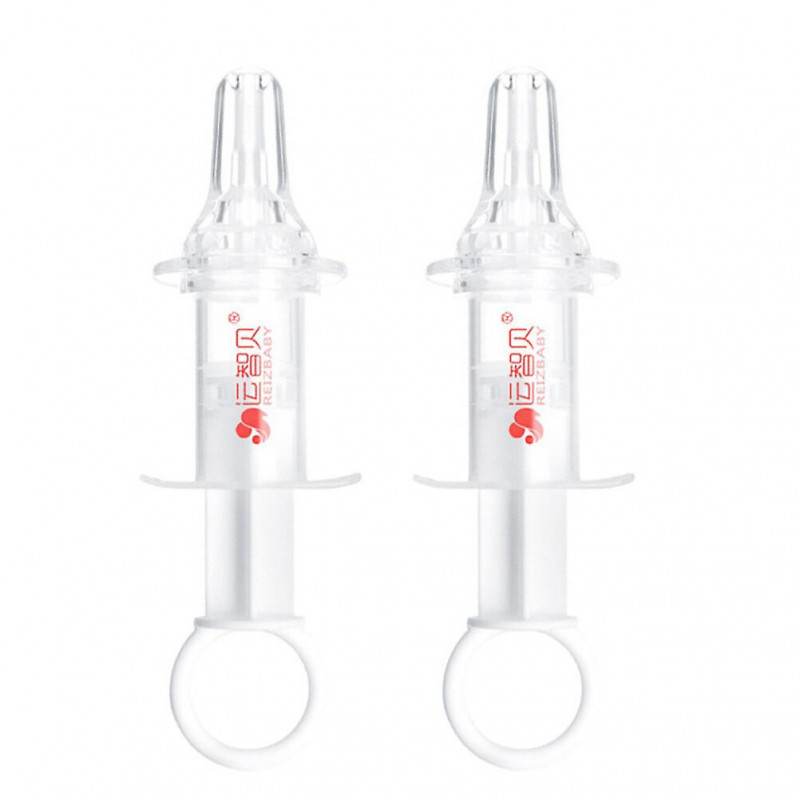 2pcs Baby Medicines Feeder Measuring Cup Milk and Water Feeding Tool