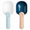 2pcs Feeding Shovel With Clip Dog Cat Practical Easy Clean Pet Food Spoon ABS