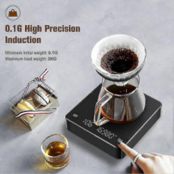 LED Display Electronic Scale for Coffee Rechargeable Reusable Measuring Spices Tea Beans_Sep
