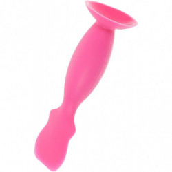 Silicone Dog Wrinkle Paste Applicator Flexible Tear Stain Paste Brush Applicator For Dog Puppy Pet Supplies Rosy