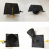 Puppy Supplies Dog Hats For Graduation Decor-puppy Graduation Cap For Small Dogs Like Chihuahua-black Puppy Accessories