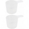 2pcs Dog Food Measuring Cup Pet Food Serving Scoop Cat Food Scoop Small Measuring Cups Spoon With Handle For Dog [...]
