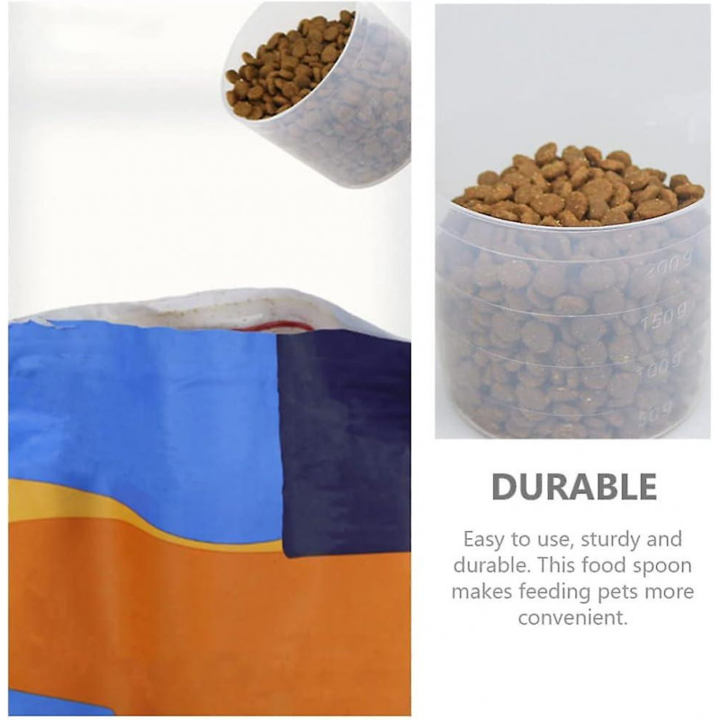 2pcs Dog Food Measuring Cup Pet Food Serving Scoop Cat Food Scoop Small Measuring Cups Spoon With Handle For Dog [...]