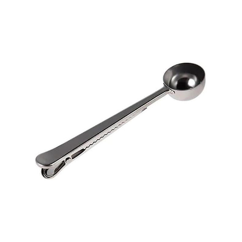 Coffee Scoop Clip Stainless Steel Tablespoon Coffee Spoon With Long Handle Multifunction Sealing Bag Clip For Tea [...]