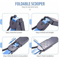 Ménage Chiot Chien Toilette Scoop Pelle Artefact Cueillette Excrément Clip Aussi Ménage Chiot Chien Toilette Scoop Pelle Artefact Cueillette Excrément Clip Aussi