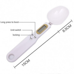 500g / 0.1g Écran LCD Cuisine numérique Cuillère à mesurer Numérique Numérique 500g / 0.1g Écran LCD Cuisine numérique Cuillère à mesurer Numérique Numérique