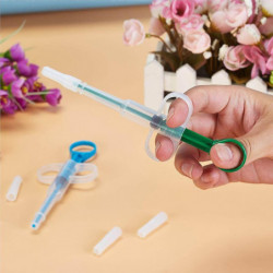 Pet Dog Cat Pill Dispenser Pill Feeding Tool Shooter Push Dispenser Medicine Syringe Pill Feeding Tool