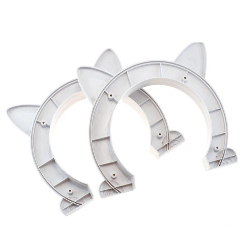 Puppy Dog Cats Interior Door Kitten Abs Plastic Small Gate Frame Doorway Pet Supplies