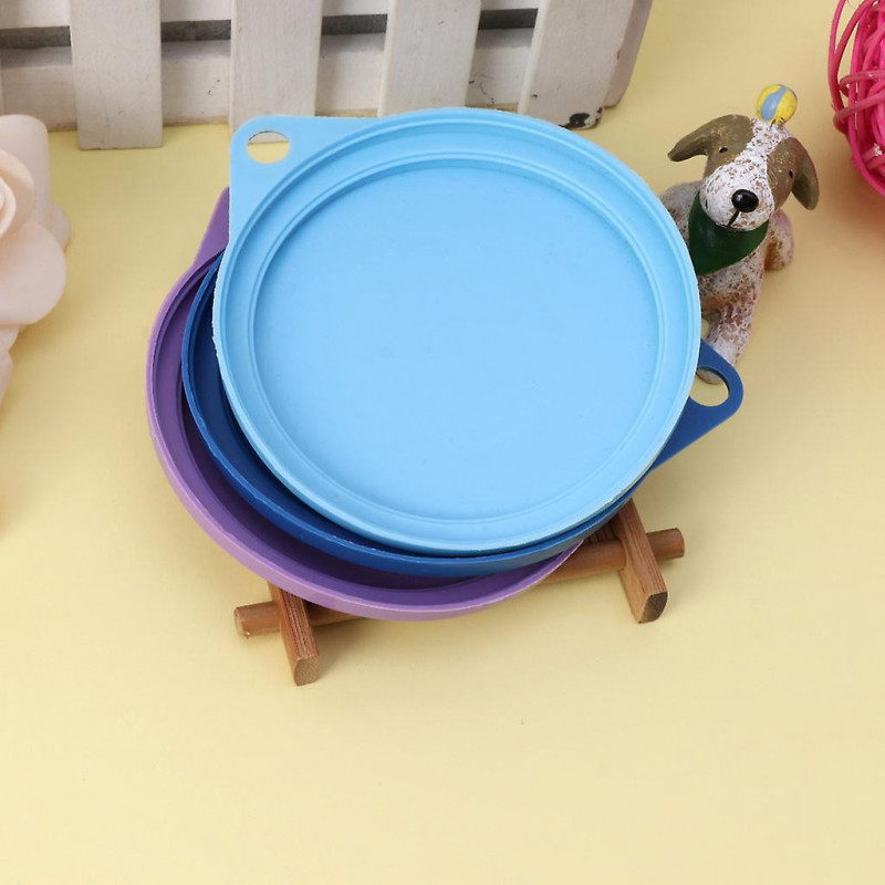Universal Pet Can Cover Facile à nettoyer Durable Lave-vaisselle sans danger pour animaux de compagnie Peut