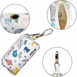 Dog Poop Bag Dispenser,pet Poop Bag Holder, Portable Pu Leather Dog Poop Bag Holder(white) Dog Poop Bag Dispenser,pet Poop Bag Holder, Portable Pu Leather Dog Poop Bag Holder(white)