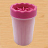 Portable Pet Washer Paw Cleaner Silicone Cup Dog Puppy Cat Foot Wash Green L