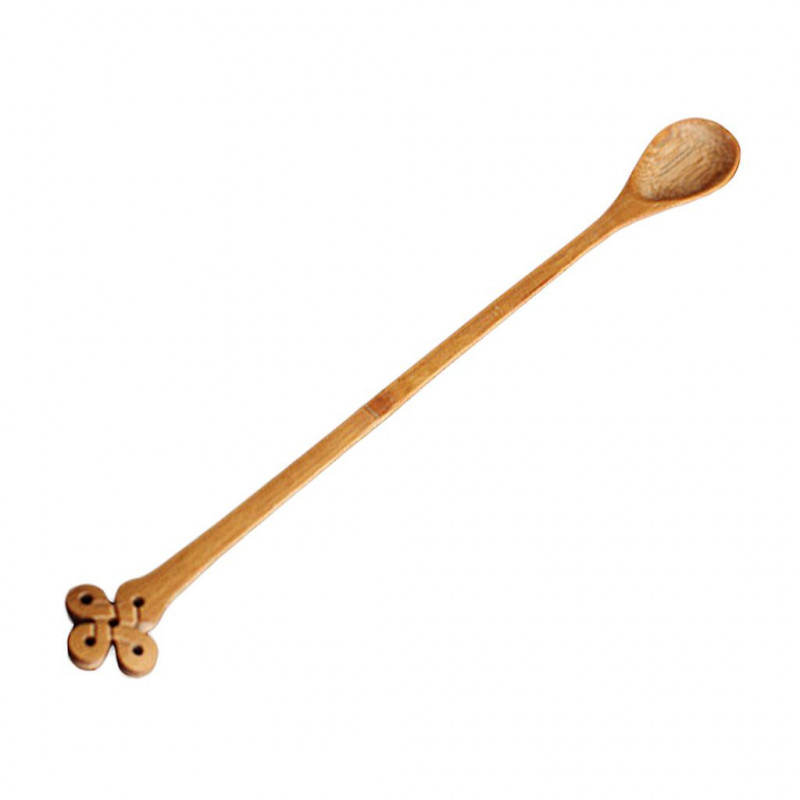 Handmade Tea Utensils Needle Scoop Spoon Gongfu Cha Dao Tool Chinese Knot