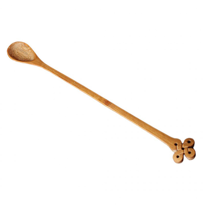 Handmade Tea Utensils Needle Scoop Spoon Gongfu Cha Dao Tool Chinese Knot