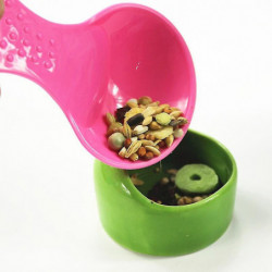 Pet Feeding Shovel Spoon Dispenser Dogs Cats Puppy Litter Feeder Scoop Supplies Pet Feeding Shovel Spoon Dispenser Dogs Cats Puppy Litter Feeder Scoop Supplies