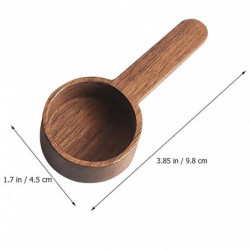 2 Pcs Wooden Coffee Spoon Scoop Accessories Kitchen Scoops Household Warming Present 2 Pcs Wooden Coffee Spoon Scoop Accessories Kitchen Scoops Household Warming Present