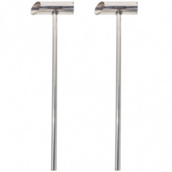 2pcs Marshmallow Making Sugar Scoopers Marshmallow Sugar Scoops Convenient Scoops 2pcs Marshmallow Making Sugar Scoopers Marshmallow Sugar Scoops Convenient Scoops