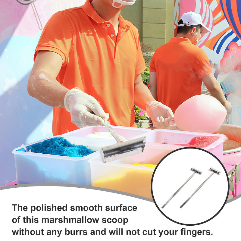2pcs Marshmallow Making Sugar Scoopers Marshmallow Sugar Scoops Convenient Scoops