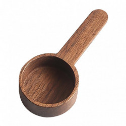 Coffee Spoon Measuring Scoop Small Wooden Scoops Spoons Walnut Black