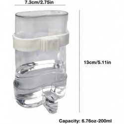 Bird Er - Leakproof Bird Er Hygienic Bowl Automatic - Safe Pet Accessories With Clip For Finches Parrots Parakeets [...]