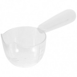 Scale Design Plastic Pet Food Spoon Handheld Nonslip Dog Food Scoop Dogs Cats Food Clip