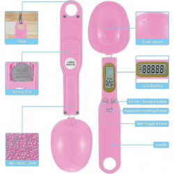 Electronic Measuring Spoon Scale,500g/0.1g Portable Digital Kitchen Scale Lcd Display Measuring Spoon For [...]