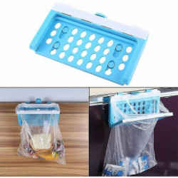 Plastic Garbage Bag Holder, Collapsible Garbage Bag Hanger Trash Can Holder Garbage Storage Box Kitchen Gadgets-harry