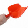 2Pcs Feeding Shovel Reusable Plastic Scoop Large Shovel Multi-use Poultry Feed Shovel for Farm Feeding