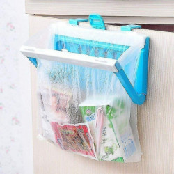Plastic Garbage Bag Holder, Collapsible Garbage Bag Hanger Trash Can Holder Garbage Storage Box Kitchen Gadgets-harry