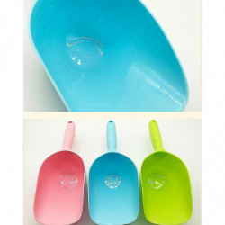 Ensemble de Noël de 2 cuillères de nourriture pour animaux de compagnie en plastique bleu géant Nourrir le potager [...]