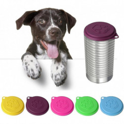 5 Pcs Pet Dog Cat Food Can Cover Pet Self-sealingreusable Pet Food Lids, Environmentally Friendlycolor Random 5 Pcs Pet Dog Cat Food Can Cover Pet Self-sealingreusable Pet Food Lids, Environmentally Friendlycolor Random