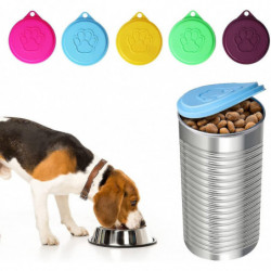 5 Pcs Pet Dog Cat Food Can Cover Pet Self-sealingreusable Pet Food Lids, Environmentally Friendlycolor Random 5 Pcs Pet Dog Cat Food Can Cover Pet Self-sealingreusable Pet Food Lids, Environmentally Friendlycolor Random