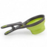 Multifunctional folding silicone dog spoon (color: M)