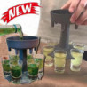 Wine Dispenser Holder 6 Shot Glass Dispenser And Holder Beer Separator Bar Party Accessory Grey