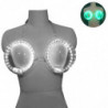 LED Luminous Bra Sexy Large Cup Food Grade Leakproof Interactive Atmosphere Props PVC Colorful Night