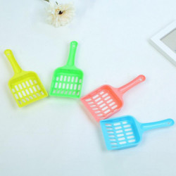 3 x Portable Useful Plastic Cats Litter Shovel Dog Food Scoop Pet Cleaning Tool