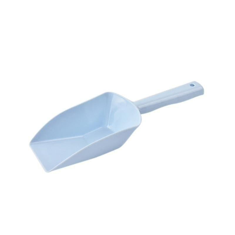 Blue 3 Non slip Large Capacity Feeding Shovel & Plastic Food Spoon For Pet Dog Cat