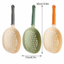 1/2/3/5 Nylon Kitchen Spoon With Long Handle Food Grade Silicone 1/2/3/5 Nylon Kitchen Spoon With Long Handle Food Grade Silicone