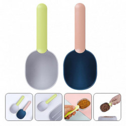 2pcs Pet Dog Cat Food Shovel Scoop Useful Feeder Tool Small Pet Dog Cat Supplies 2pcs Pet Dog Cat Food Shovel Scoop Useful Feeder Tool Small Pet Dog Cat Supplies