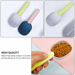 2pcs Pet Dog Cat Food Shovel Scoop Useful Feeder Tool Small Pet Dog Cat Supplies 2pcs Pet Dog Cat Food Shovel Scoop Useful Feeder Tool Small Pet Dog Cat Supplies