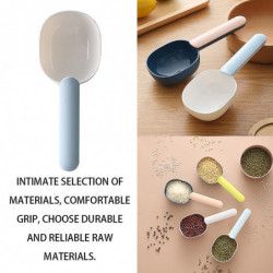 Kitchen Rice Spoon Paddle Long Handle Scoop Cup Food Snack Bag Clamp Plastic Sealing Clip Kitchen Rice Spoon Paddle Long Handle Scoop Cup Food Snack Bag Clamp Plastic Sealing Clip