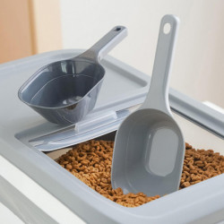 Dog Food Spoon Flat Bottom Design Large Opening with Hanging Hole Pet Dog Cat Food Serving Shovel Pet Supplies