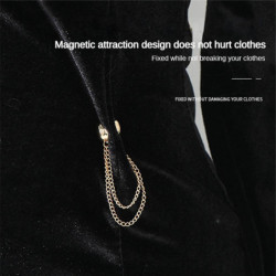 Pinces à vêtements magnétiques multifonctions, broche magnétique polyvalente sans goupille