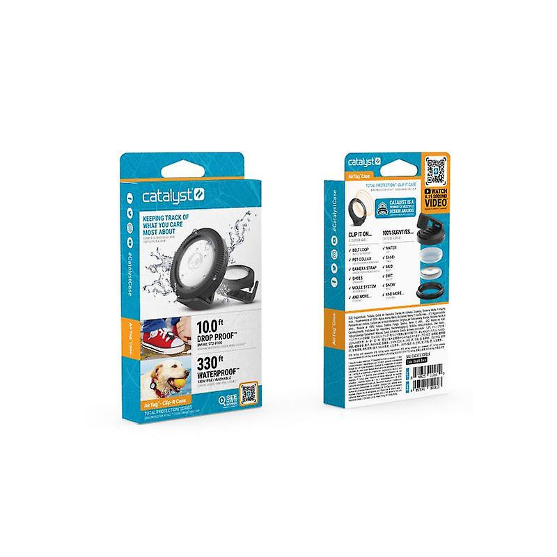 AirTag Holder for Airtag Clip-It, Black